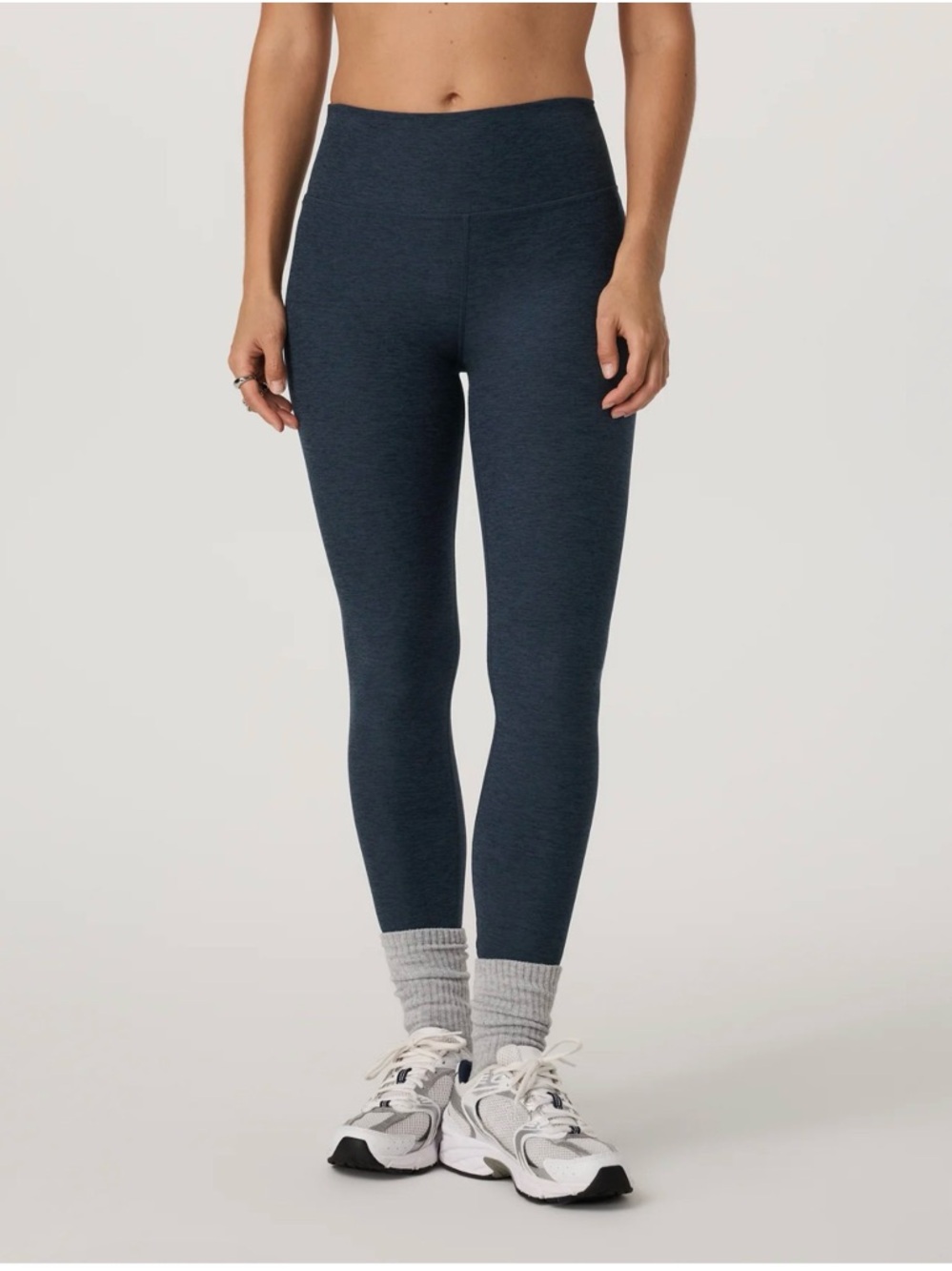 Vuori Clean Elevation Legging 7/8 Midnight Heather, Size XL